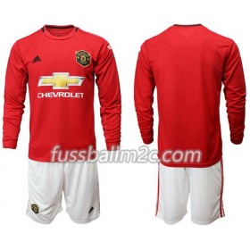 Fußballtrikots Manchester United Kinder Heim Trikotsatz 2019-2020 Langarm